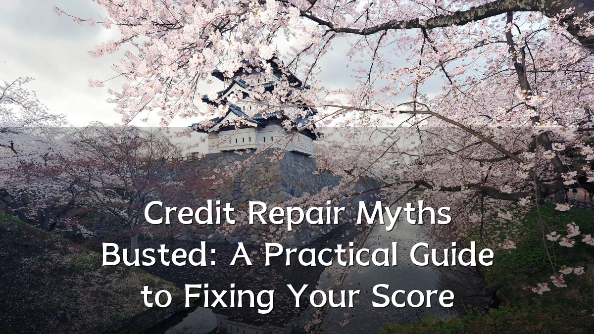 Credit Repair Myths Busted: A Practical Guide to Fixing Your Score