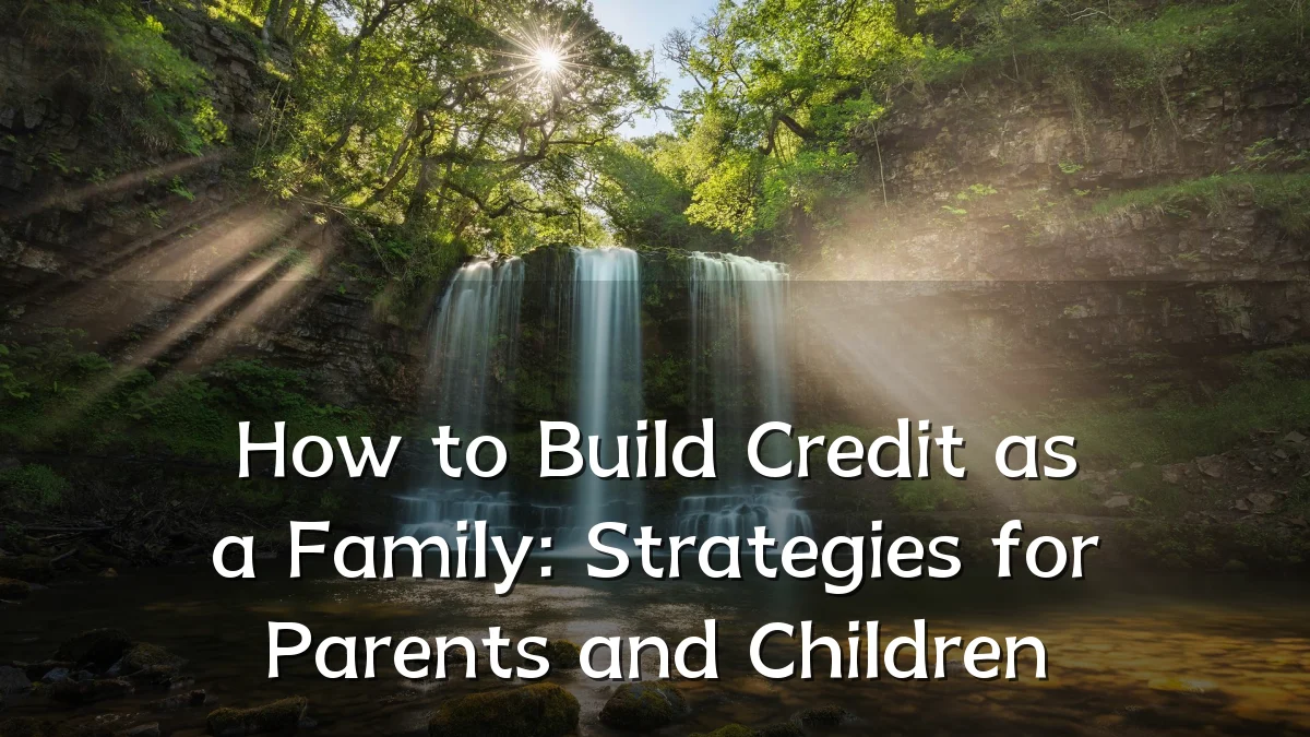 How to Build Credit as a Family: Strategies for Parents and Children