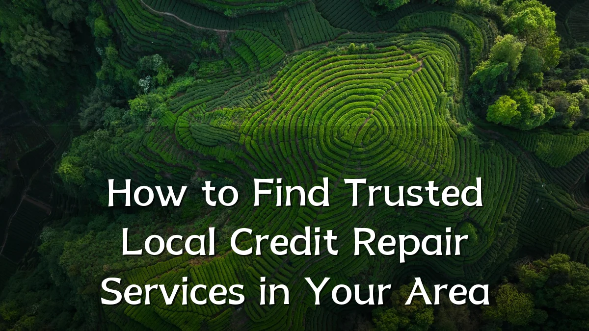 How to Find Trusted Local Credit Repair Services in Your Area