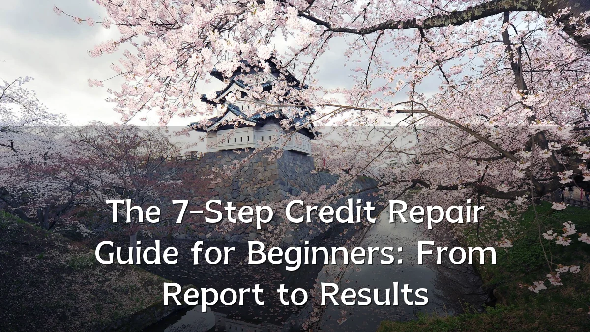 The 7-Step Credit Repair Guide for Beginners: From Report to Results