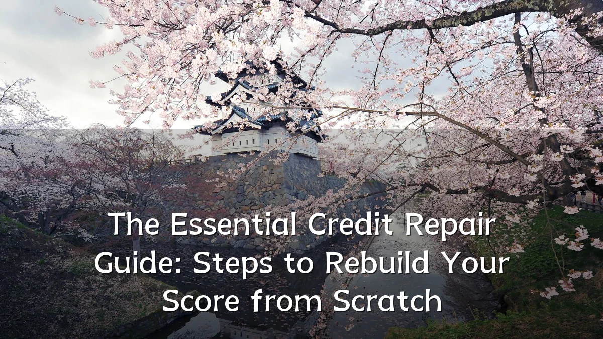 The Essential Credit Repair Guide: Steps to Rebuild Your Score from Scratch