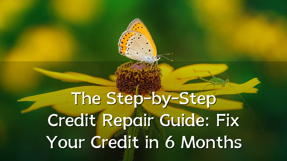 The Step-by-Step Credit Repair Guide: Fix Your Credit in 6 Months