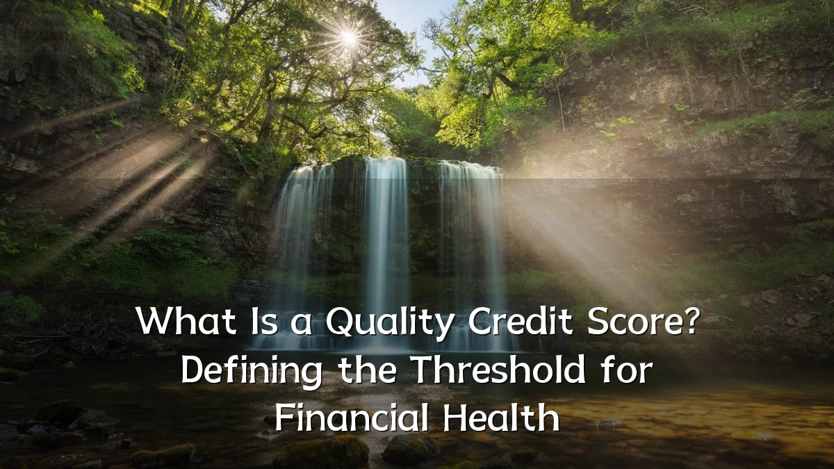 What Is a Quality Credit Score? Defining the Threshold for Financial Health