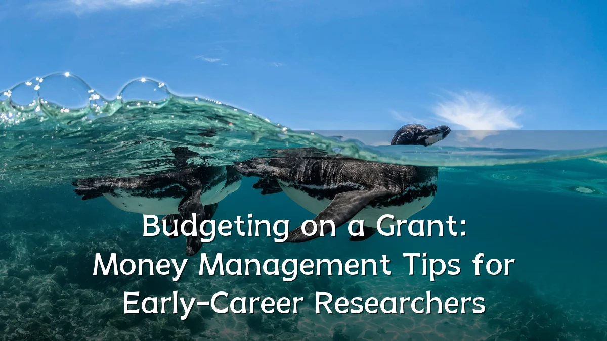 Budgeting on a Grant: Money Management Tips for Early-Career Researchers