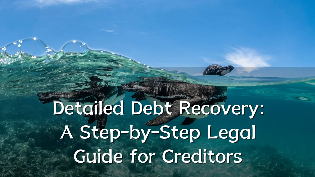 Detailed Debt Recovery: A Step-by-Step Legal Guide for Creditors
