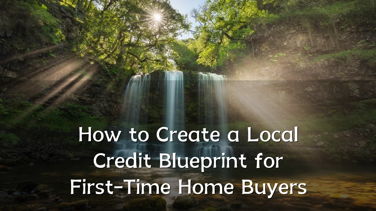 How to Create a Local Credit Blueprint for First-Time Home Buyers