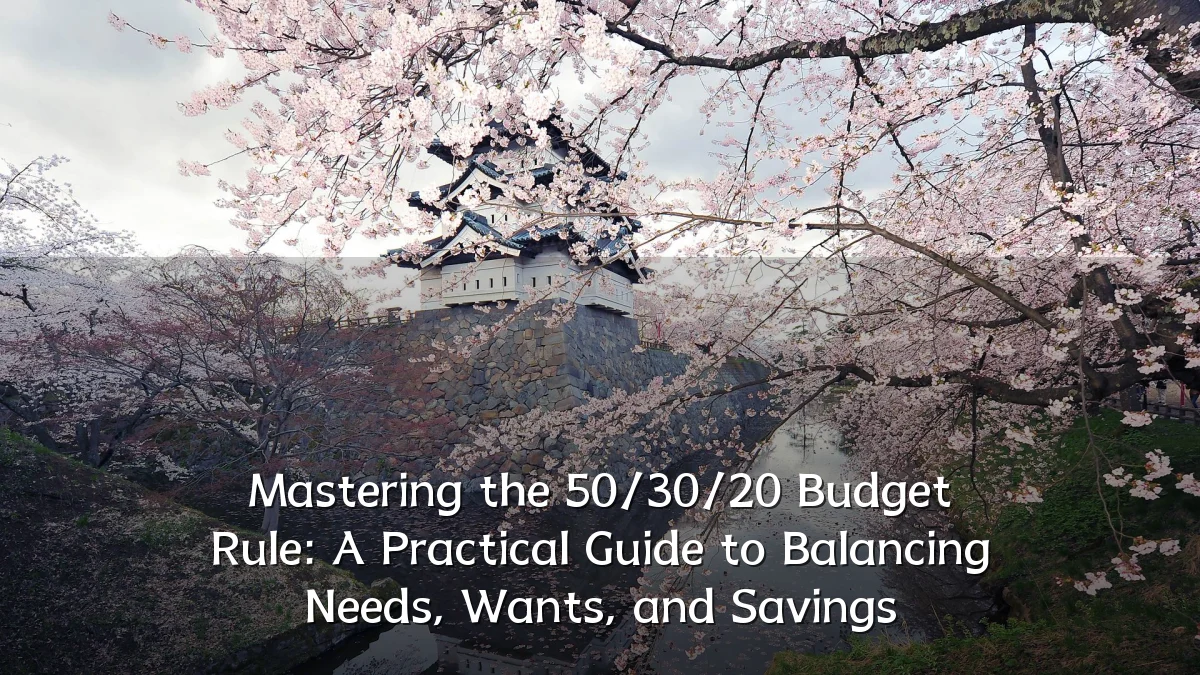 Mastering the 50/30/20 Budget Rule: A Practical Guide to Balancing Needs, Wants, and Savings