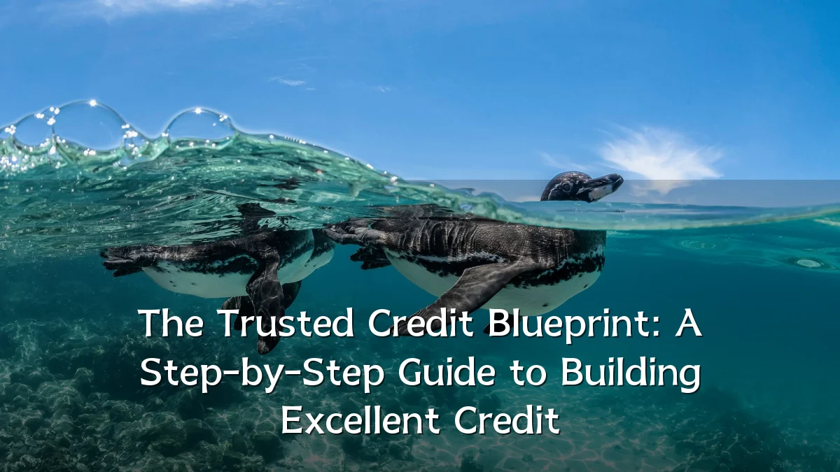 The Trusted Credit Blueprint: A Step-by-Step Guide to Building Excellent Credit