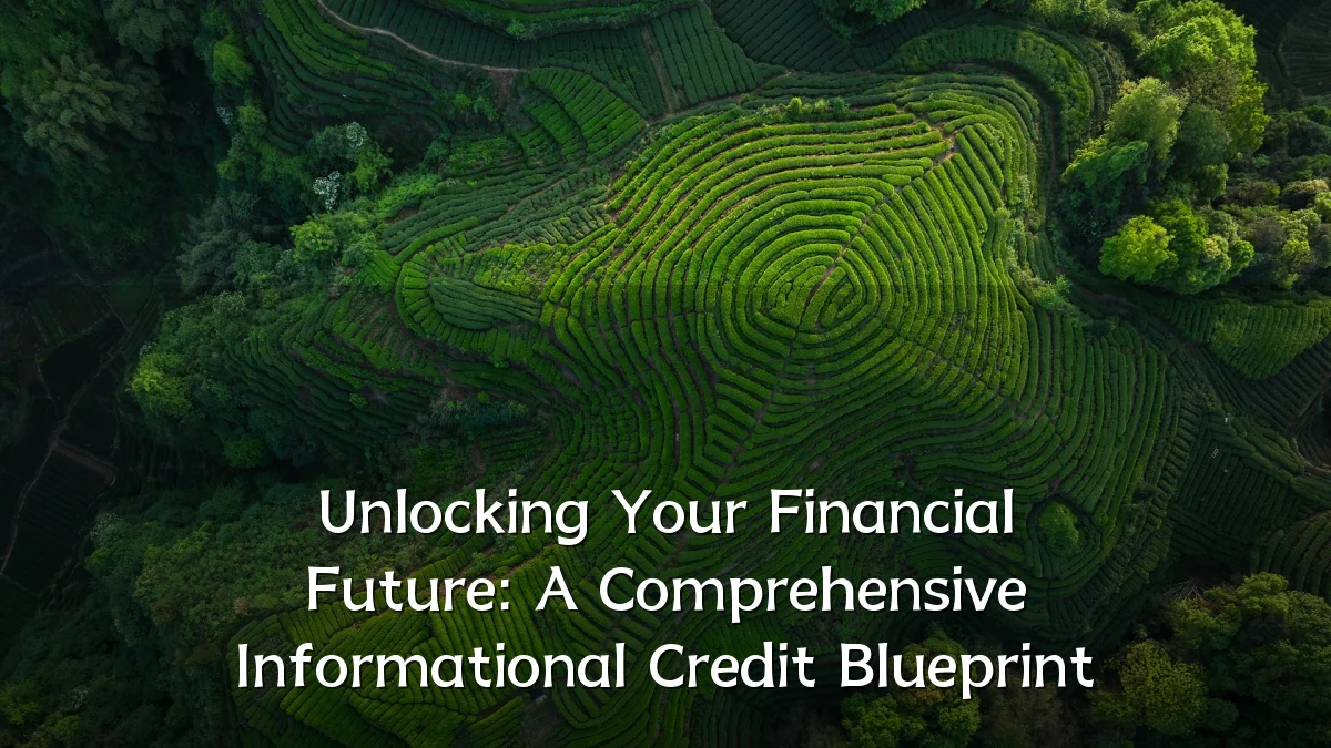 Unlocking Your Financial Future: A Comprehensive Informational Credit Blueprint