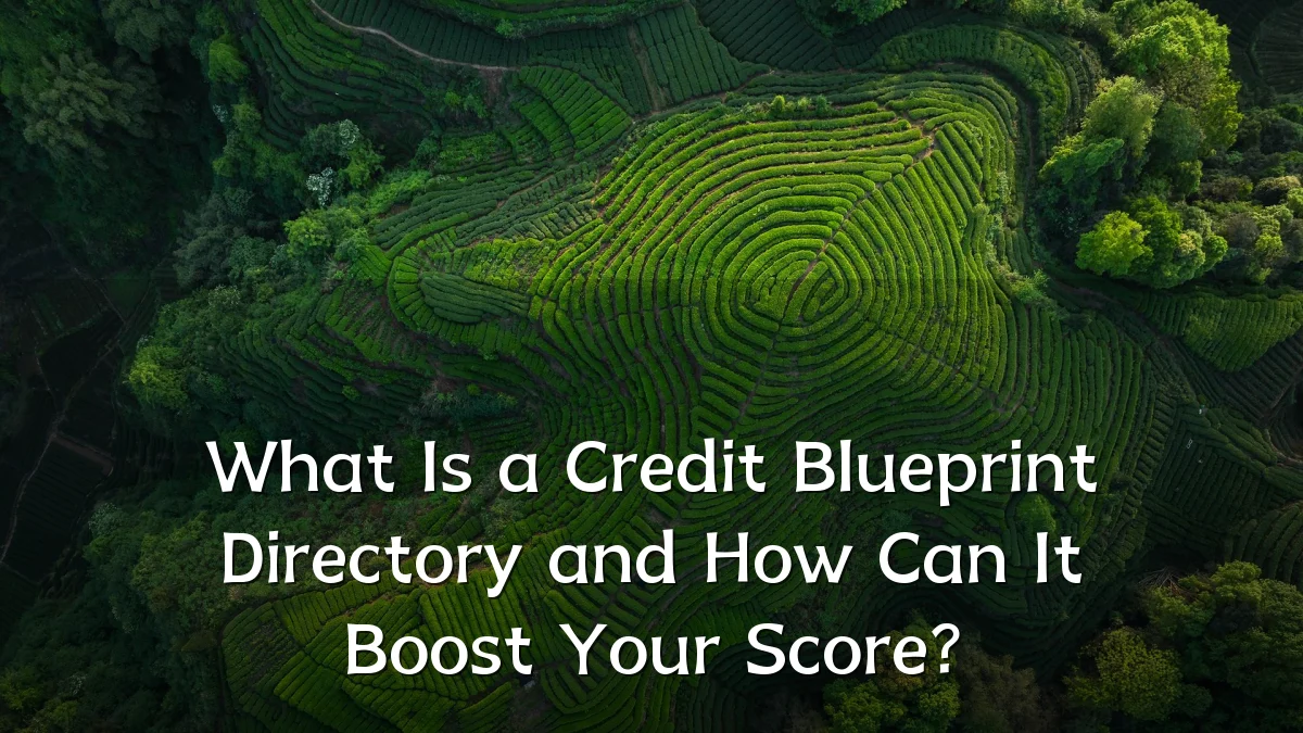 What Is a Credit Blueprint Directory and How Can It Boost Your Score?