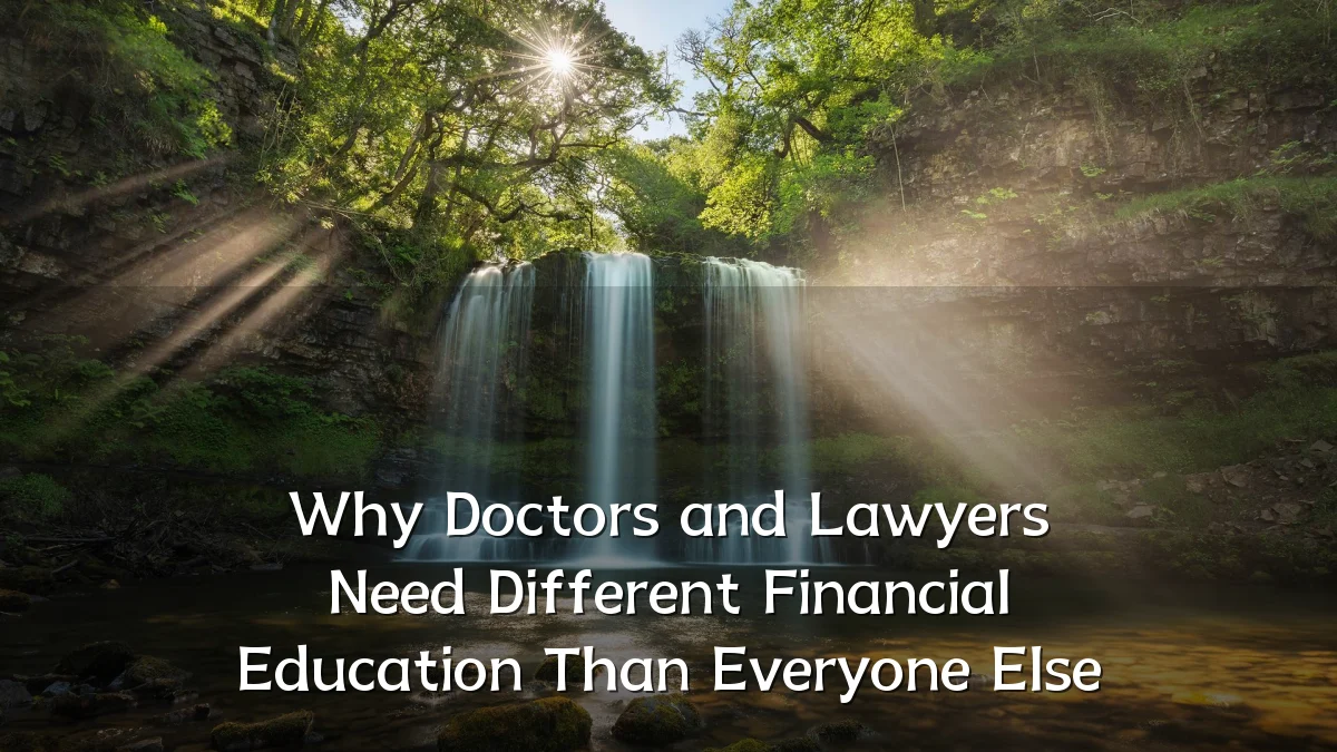 Why Doctors and Lawyers Need Different Financial Education Than Everyone Else