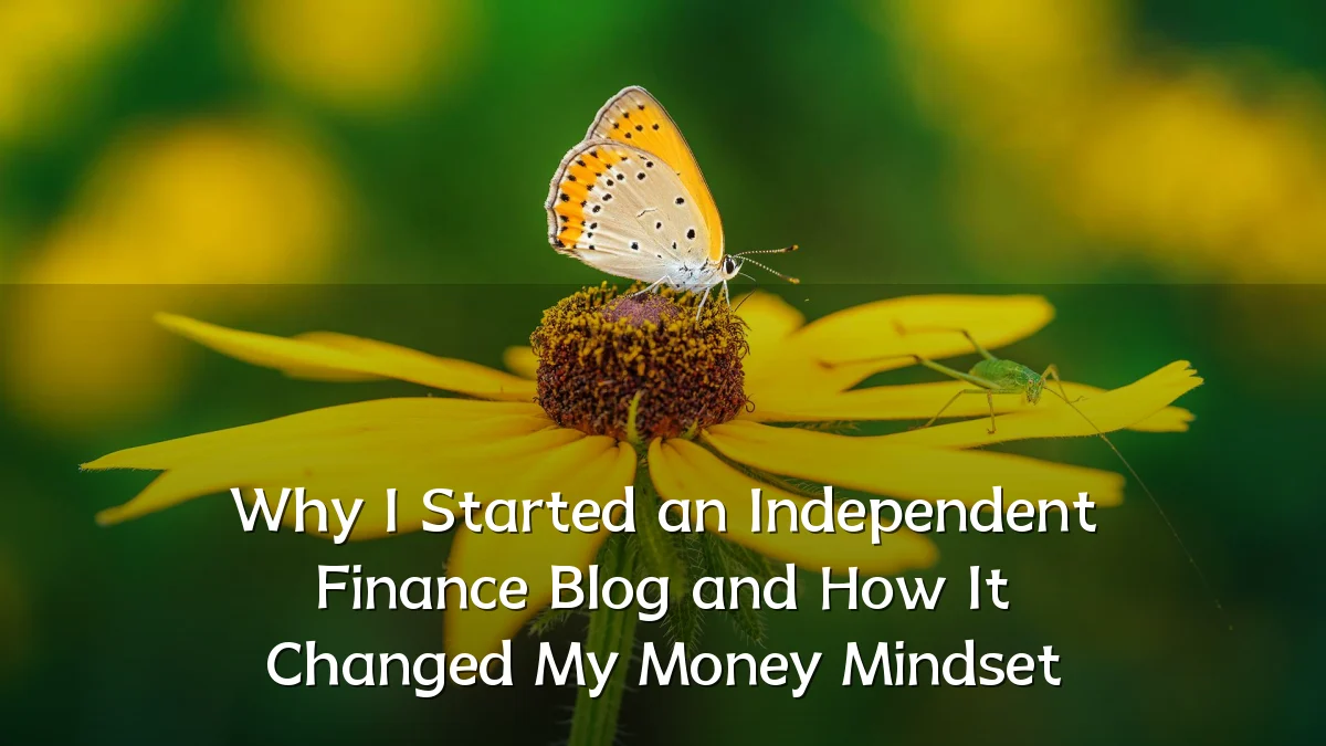 Why I Started an Independent Finance Blog and How It Changed My Money Mindset