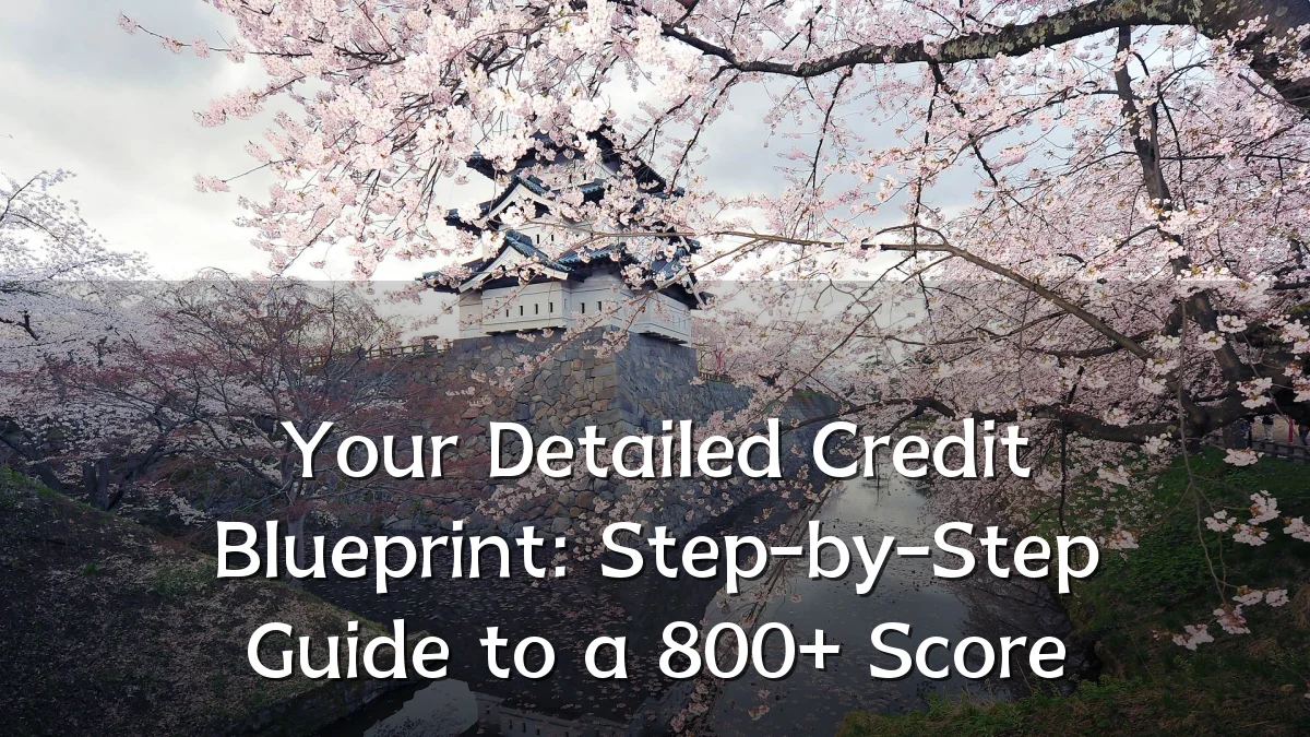 Your Detailed Credit Blueprint: Step-by-Step Guide to a 800+ Score